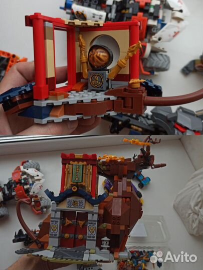 Ninjago Dragon rising и Wolf mask Lego