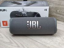 Портативная акустика JBL Flip 6, 30 Вт, Серый