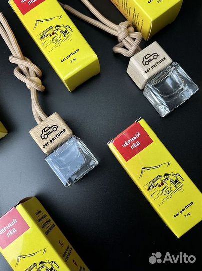 Ароматизатор стеклянный флакон в авто 8мл