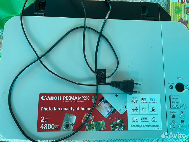 Цветной струйный принтер Canon Pixma mp210