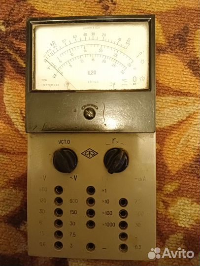 Советский ампервольтомметр