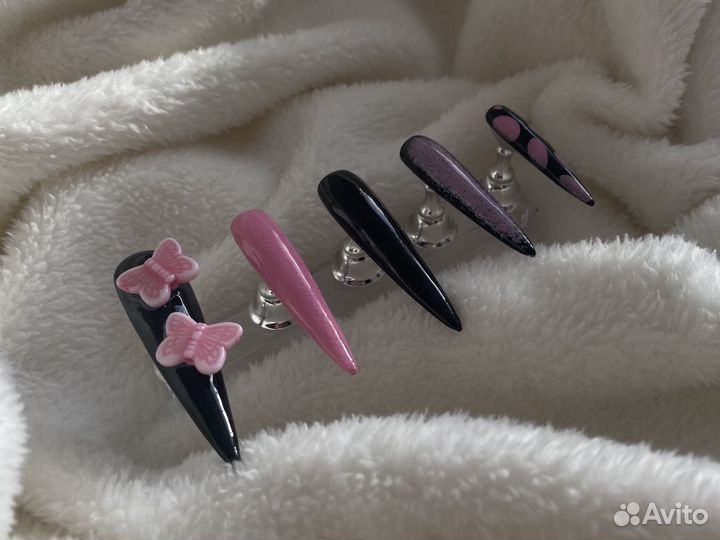 Накладные типсы с дизайном