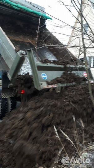 Навоз от 4 тонн с доставкой