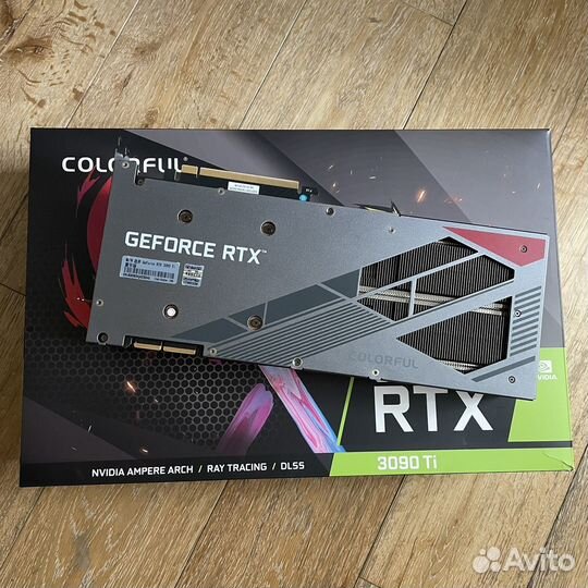 Видеокарта rtx 3090 ti 24gb