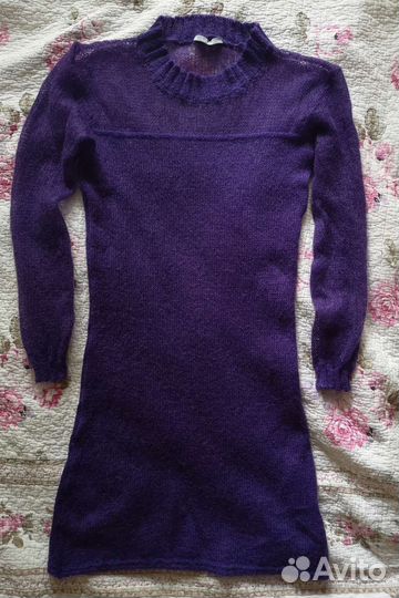 Платье шерстяное