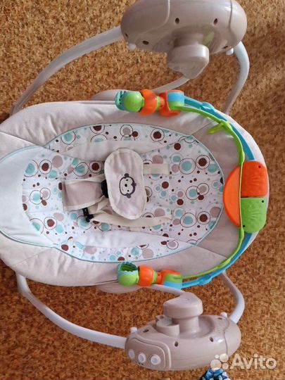 Детские электронные качели для новорожденных