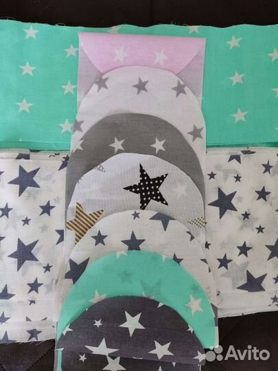 Отрез ткани, хлопок, бязь