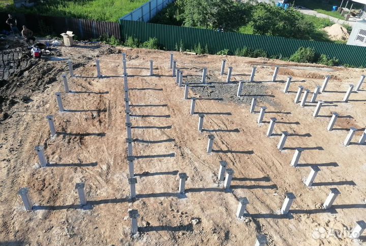 Сваи железобетонные фундамент