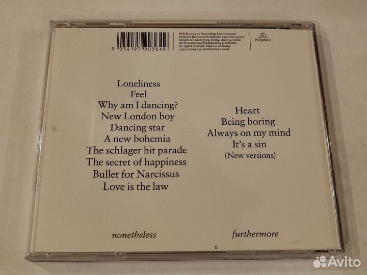 Cd Pet Shop Boys - Nonetheless