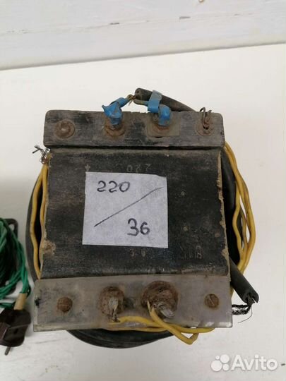 Понижающий трансформатор 220в на 36в и 220в на 24в