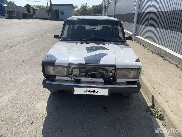 ВАЗ 2107 1.7 МТ, 2005, 2 903 км