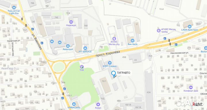 Противотуманная фара на Kia/Киа Rio 3 2015- левая