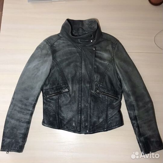 Кожаная куртка signature next