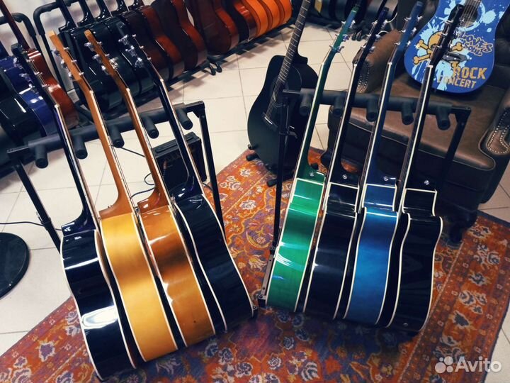 Гитары акустические и электро-акустические