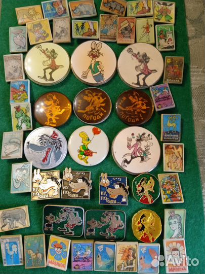 Набор значков детских