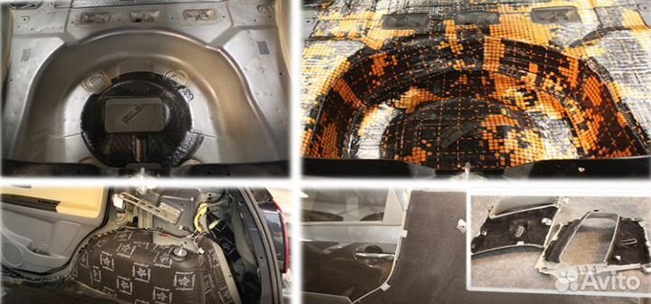 Шумоизоляция Автомобиля Комплексная opel meriva