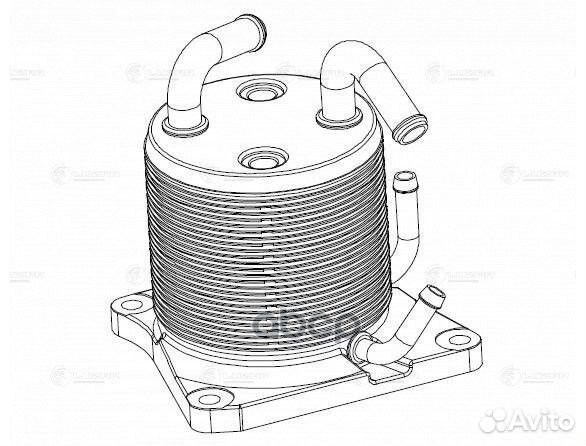 Радиатор масляный/акпп LOc 1459 LOC1459 luzar