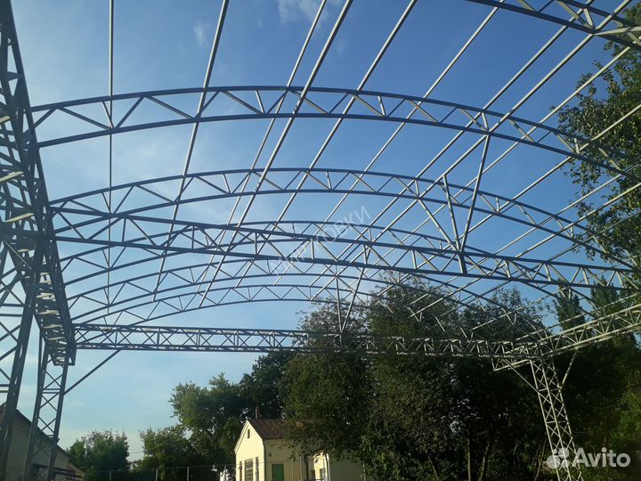 Навес из профлиста