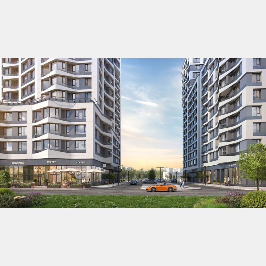 Квартира-студия, 28,7 м², 26/27 эт.