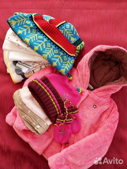 Пакет одежды для девочки 1-1,5 года