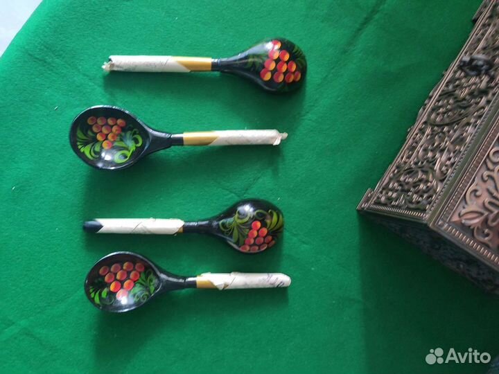 Шкатулки.Ложки. Матрёшка ссср. 13в1.Лото