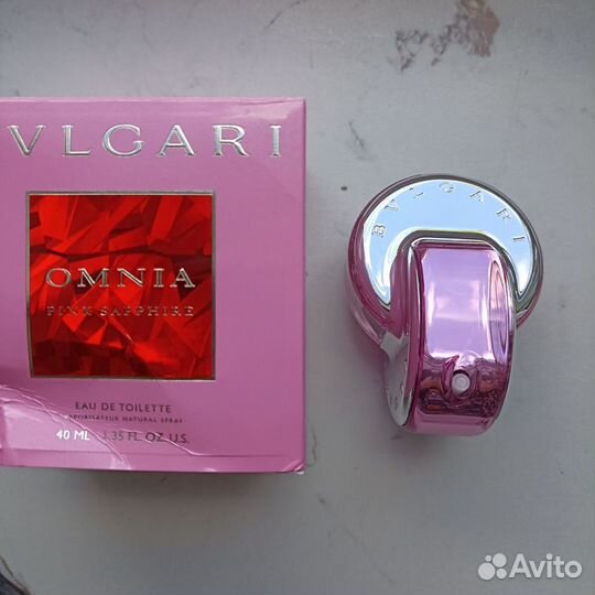 Bvlgari omnia pink sapphire, 40 ml, оригинал