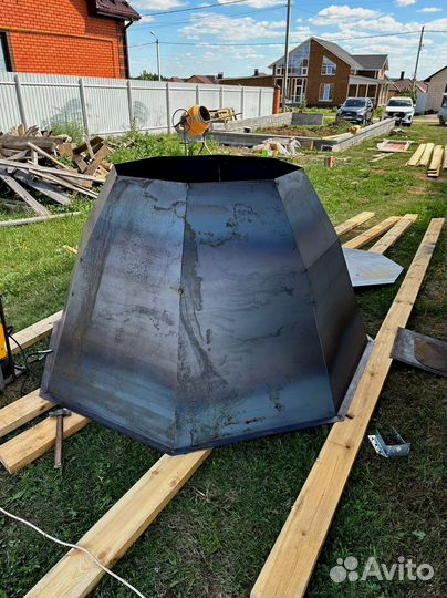 Банный чан.Комплект для сварки