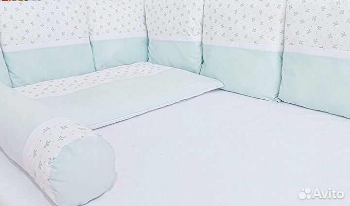 Бортики в детскую кроватку