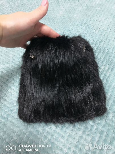 Шапка зимняя меховая женская норка