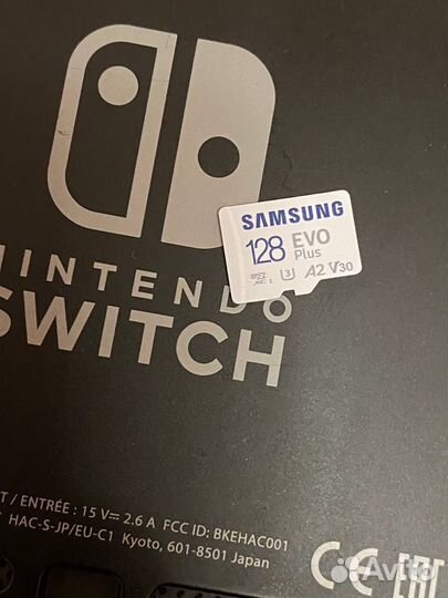 Nintendo Switch rev 1 прошитая +microsd 128gb