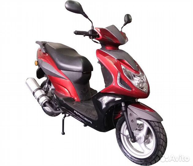 Скутер Racer Flame RC150T-15F Красный