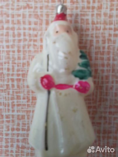 Елочные игрушки СССР дед Мороз