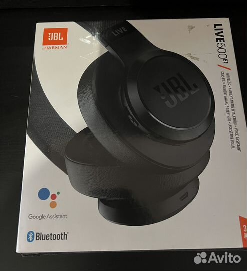 Беспроводные наушники jbl live 500bt + кейс