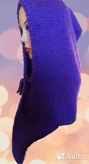 Капор С манишкой