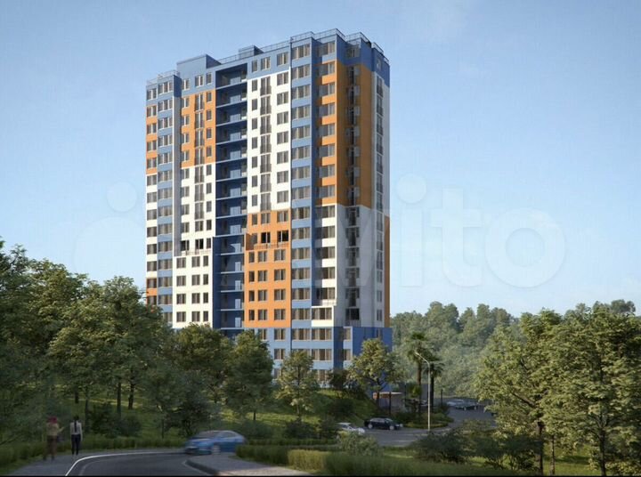 3-к. квартира, 75 м², 1/14 эт.