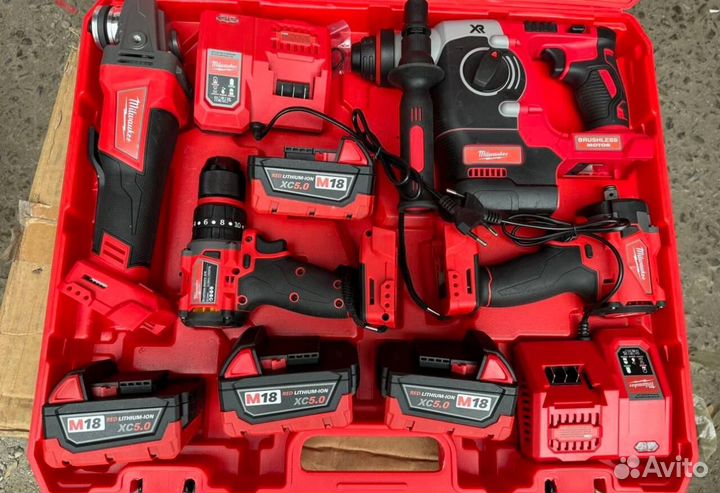 Набор инструментов Milwaukee 4in1 (Арт.44634)