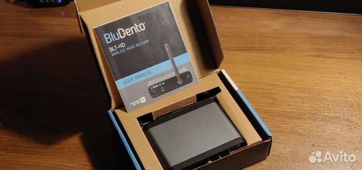 Качественный ApptxHD bluetooth ресивер BluDento BL