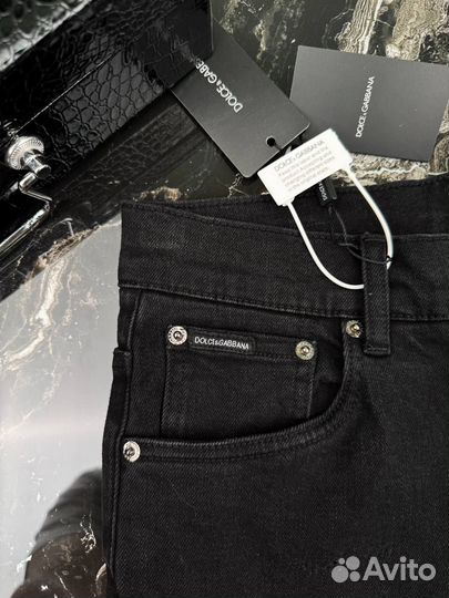 Джинсы чёрные Dolce Gabbana