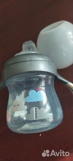 Поильник, соски, Avent, держатели для пустышки