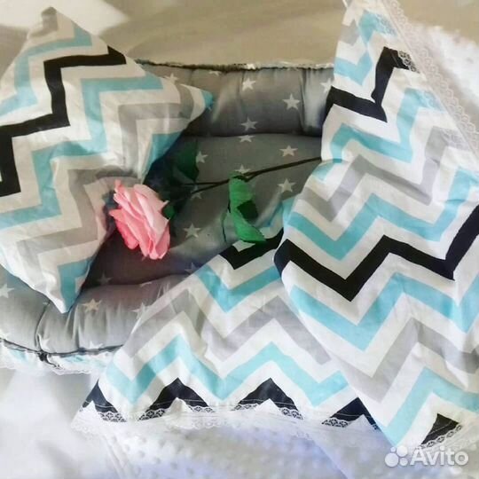 Конверт и гнездышко на выписку