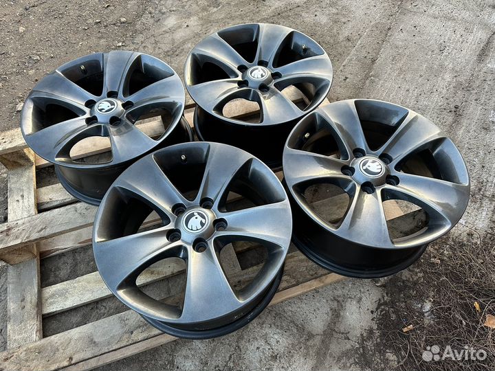 Литые диски Skoda R16 5*112