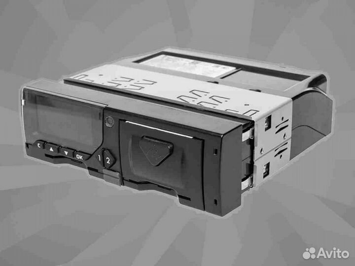 Тахограф любой марки с чипом нкм.С подключением