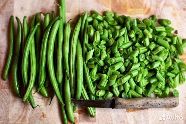 Продам огурцы, стручковую фасоль с огорода