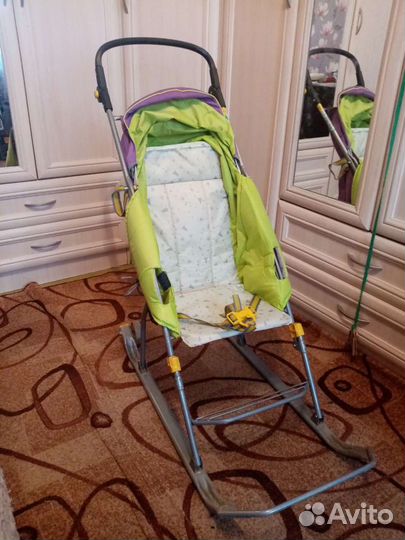 Коляска санки