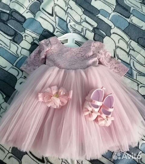 Платье для девочки 80