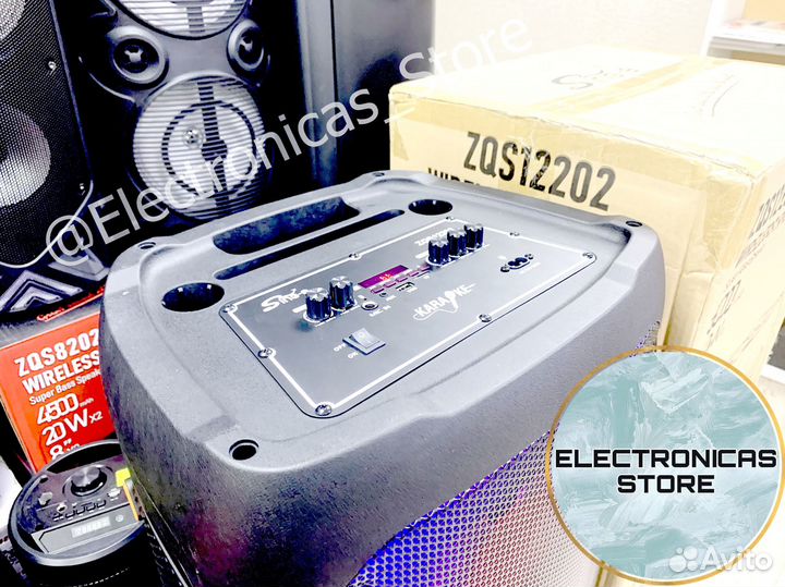 Огромная Беспров Колонка с Пультом зэткьюс-12202