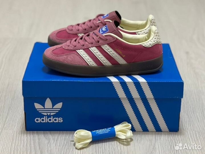 Кроссовки Adidas Gazelle Indoor Almost Pink Gum