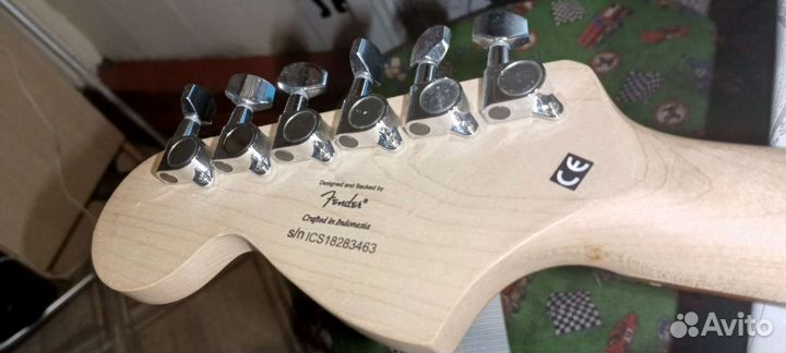 Гитара fender Squier bullet Mustang HH black