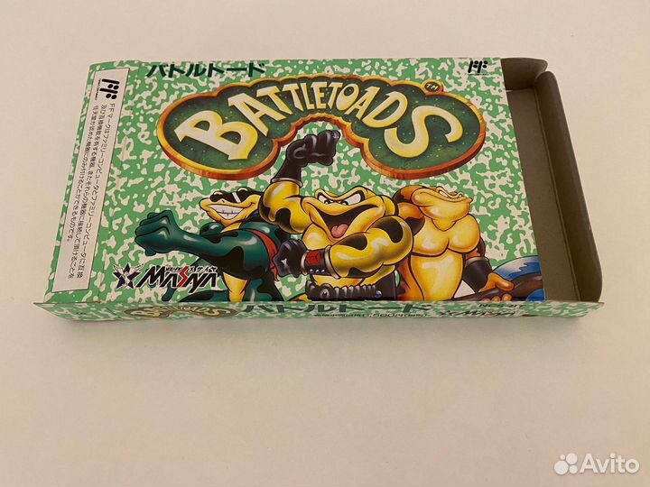 Картридж Battletoads famicom