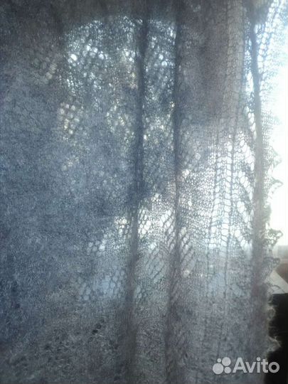 Оренбургский пуховый платок. Палантин, шарф